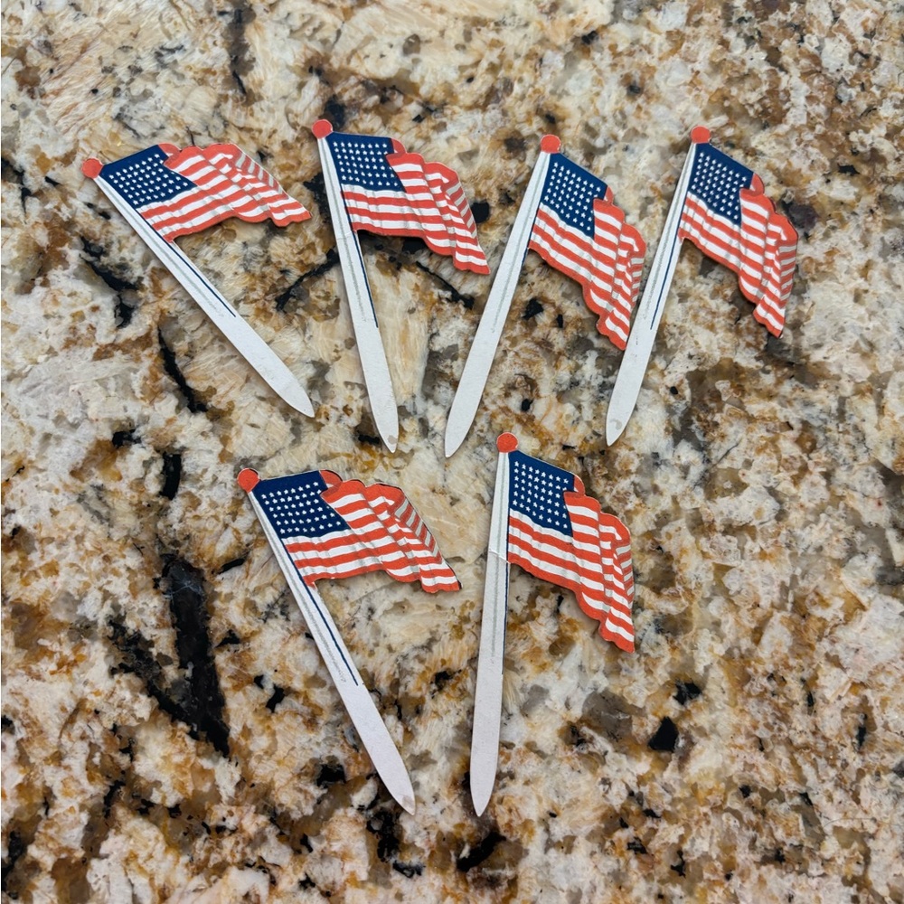 Vintage American Flag Ephemera Lot